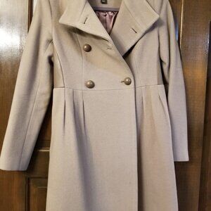 Wool- Leather Coat